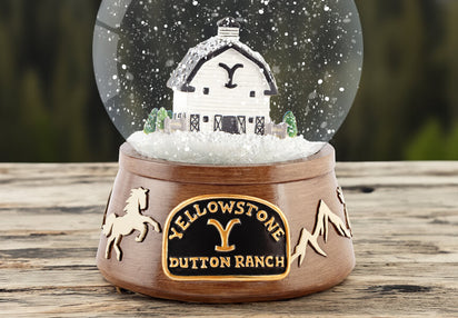 Yellowstone Dutton Ranch Snow Globe - Exclusive