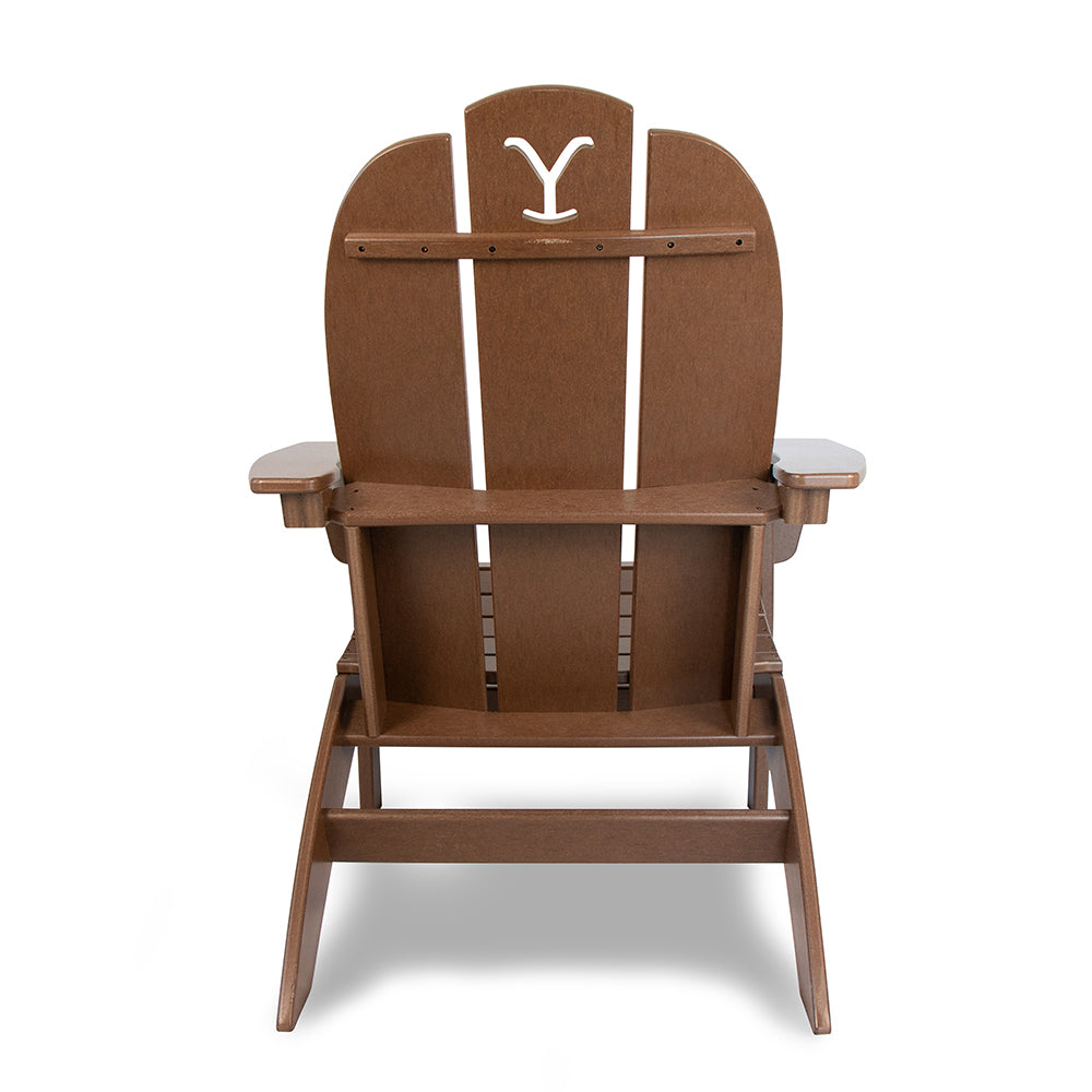 Yellowstone Fire Table & Adirondack Chair Set