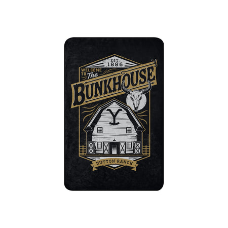 Yellowstone Bunkhouse Premium Sherpa Blanket