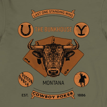 Yellowstone Bunkhouse Bison Long Sleeve T-Shirt