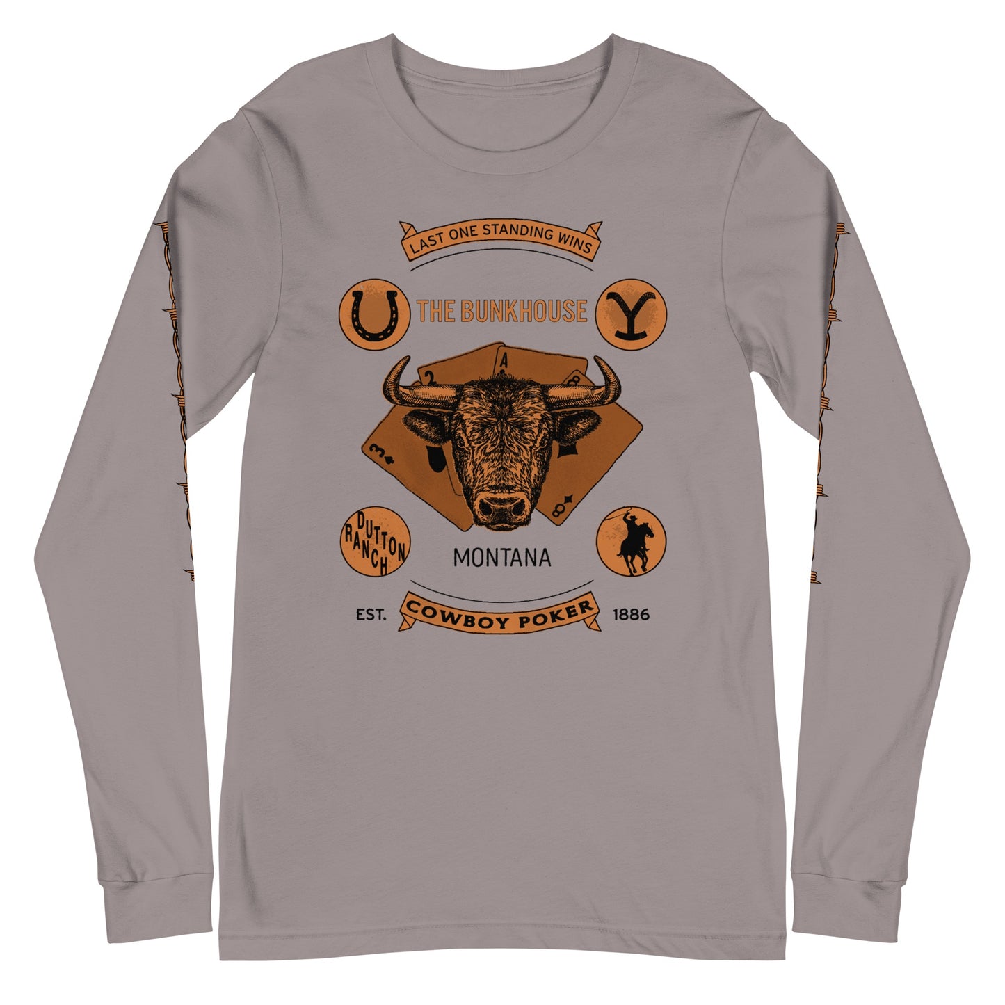 Yellowstone Bunkhouse Bison Long Sleeve T-Shirt