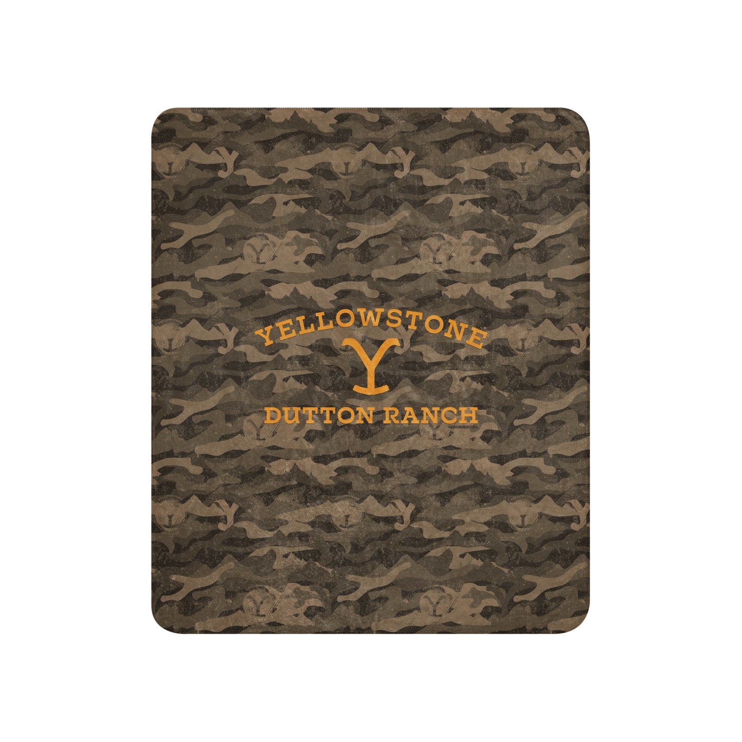 Yellowstone Camo Sherpa Blanket