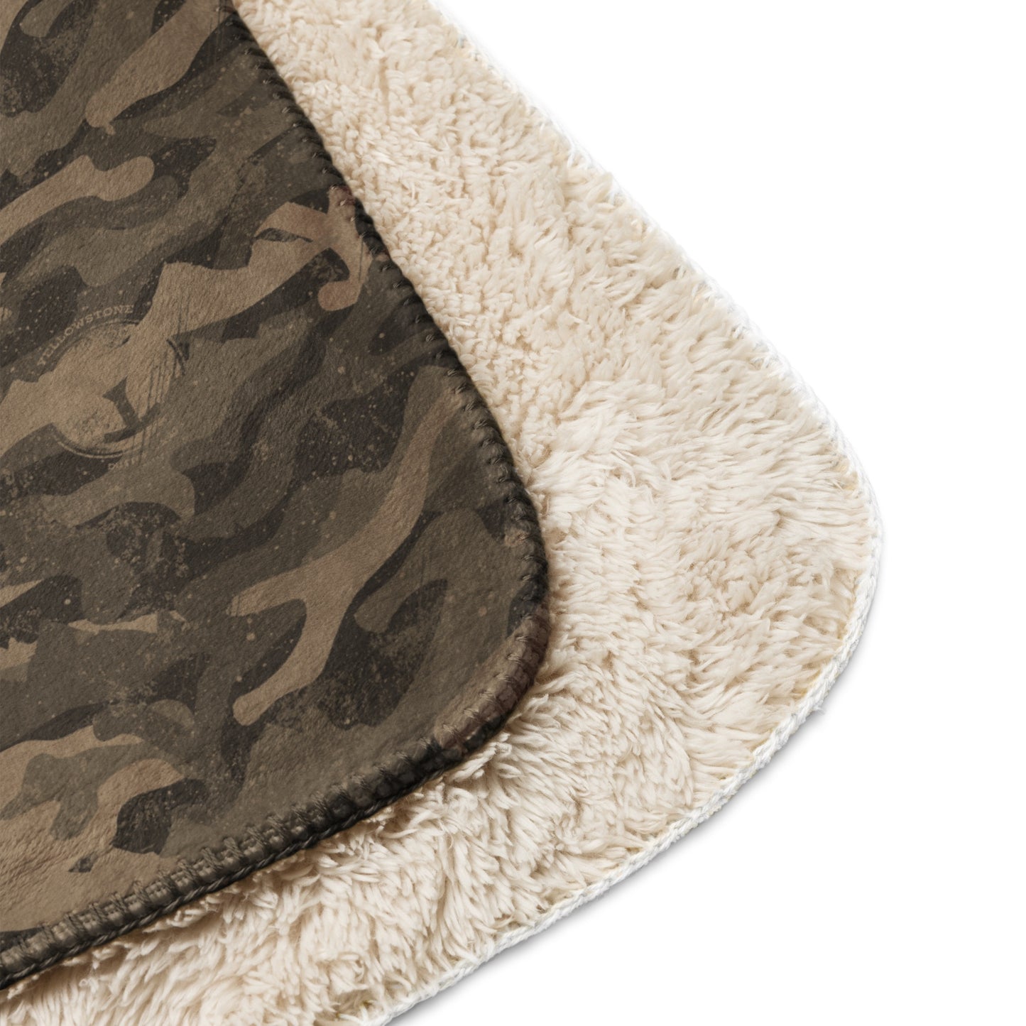 Yellowstone Camo Sherpa Blanket