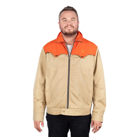 Yellowstone Dutton Colorblock Panel Heavy Duty Jacket