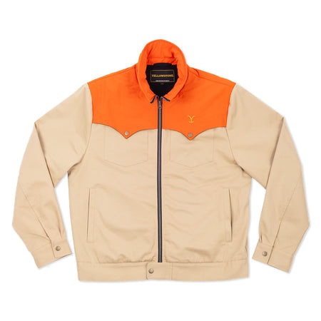 Yellowstone Dutton Colorblock Panel Heavy Duty Jacket