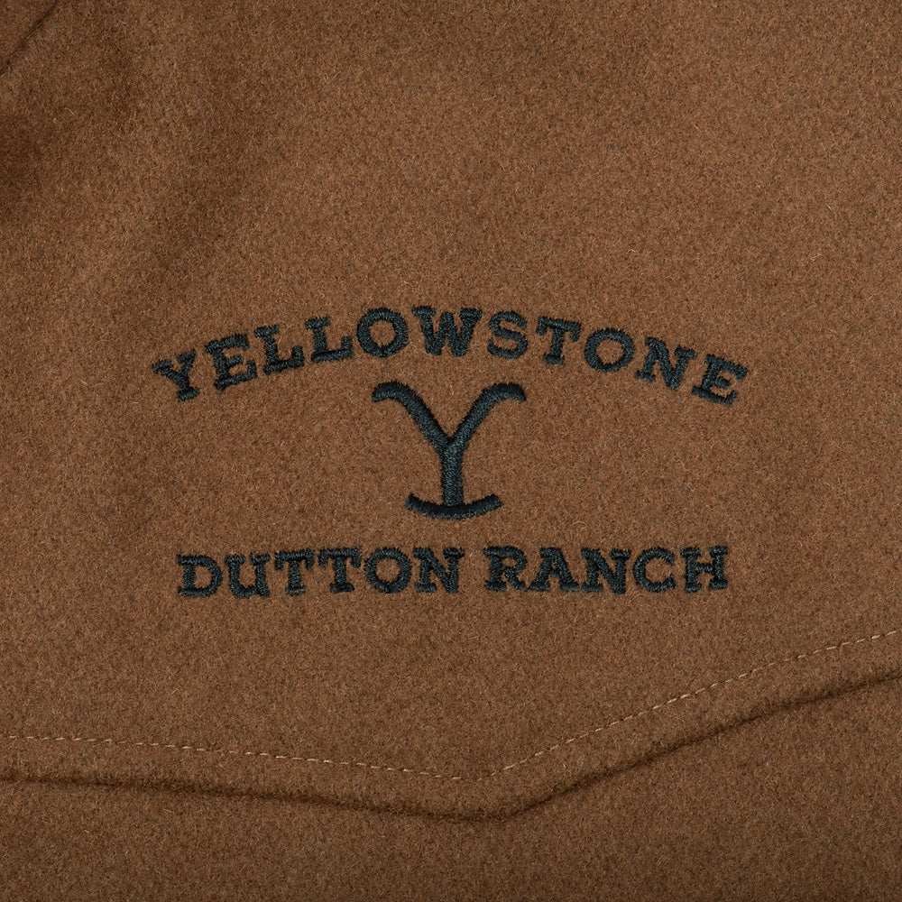 Yellowstone John Dutton As Seen On Wool Blend Vest