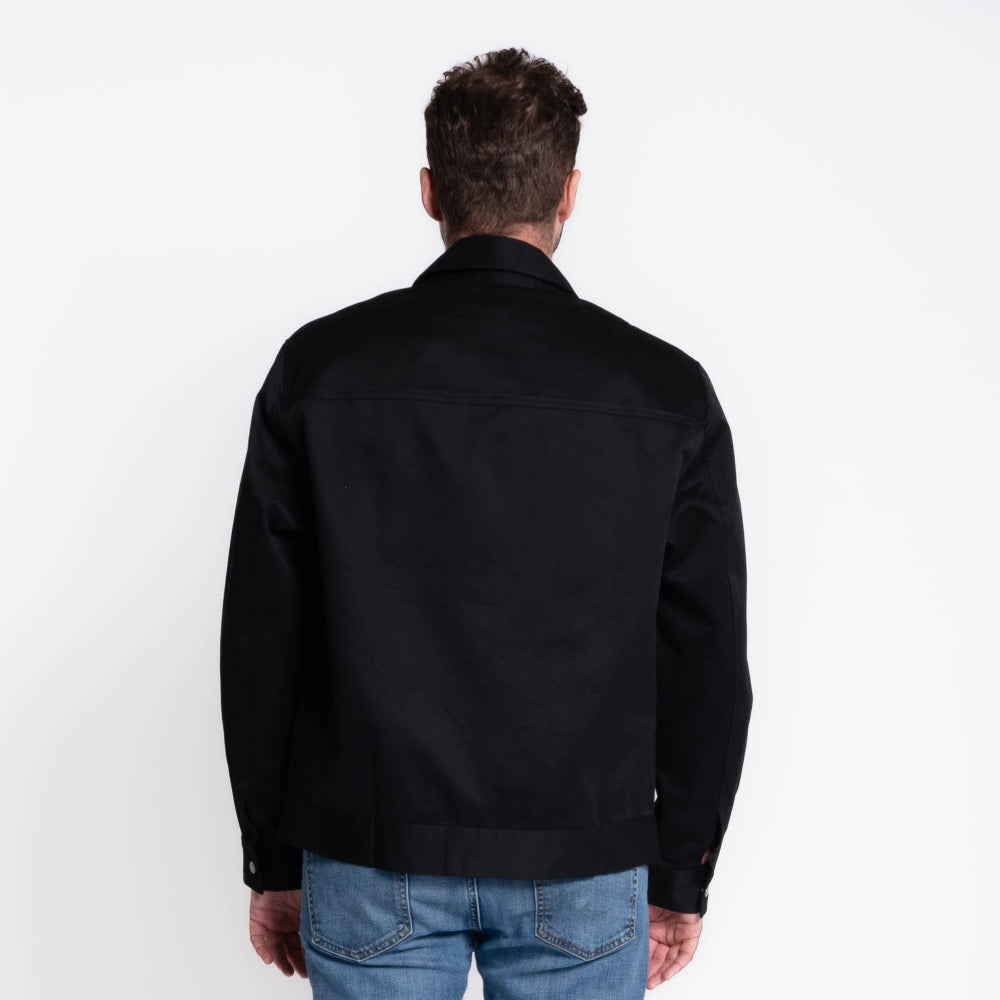 Yellowstone Rip Black Denim Jacket