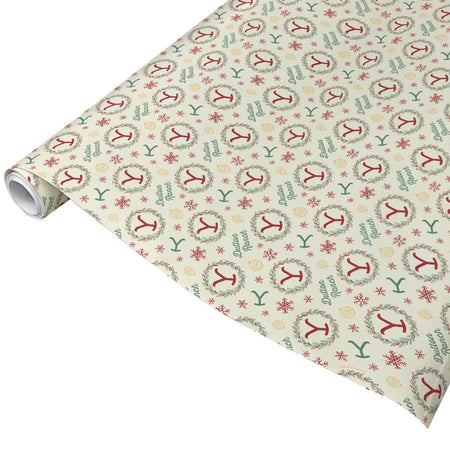 Yellowstone Wreath Satin Gift Wrap