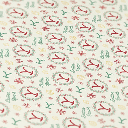 Yellowstone Wreath Satin Gift Wrap