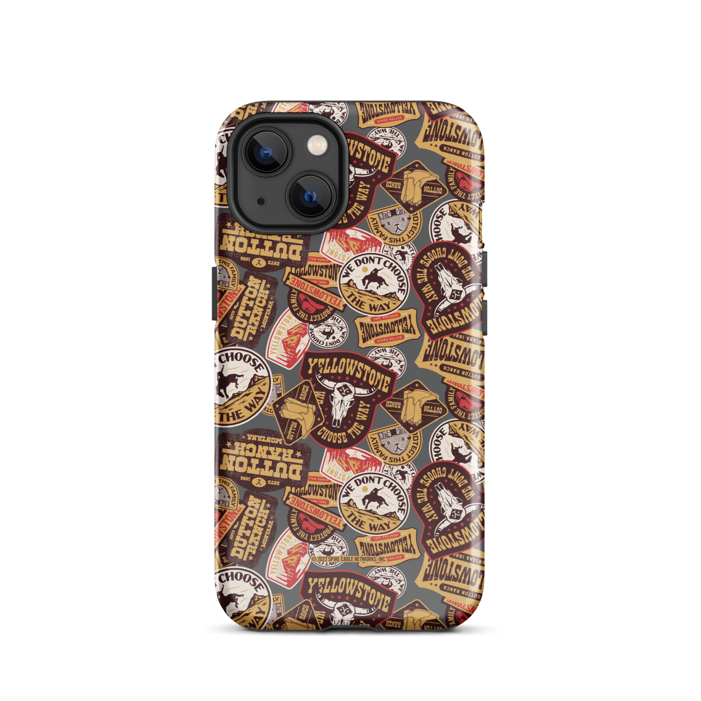 Yellowstone Patches Tough Phone Case - iPhone