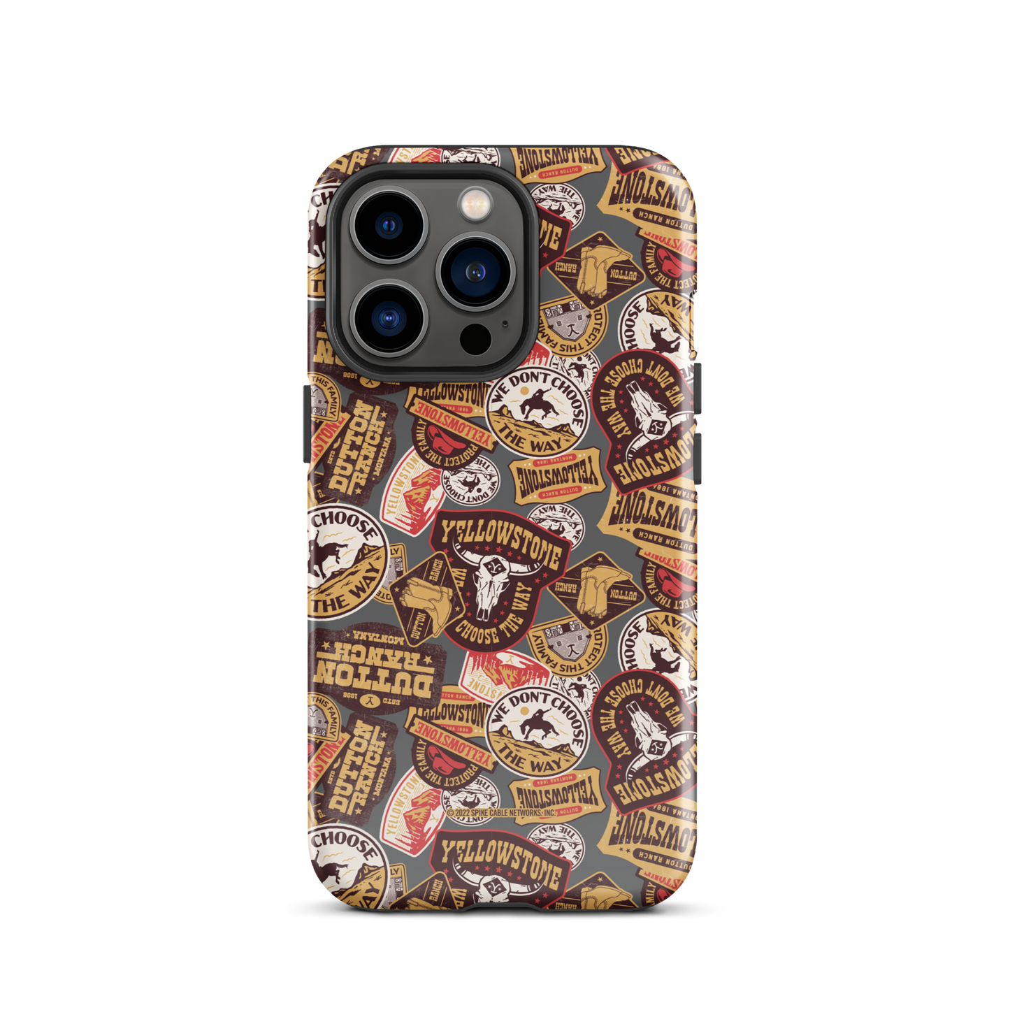 Yellowstone Patches Tough Phone Case - iPhone