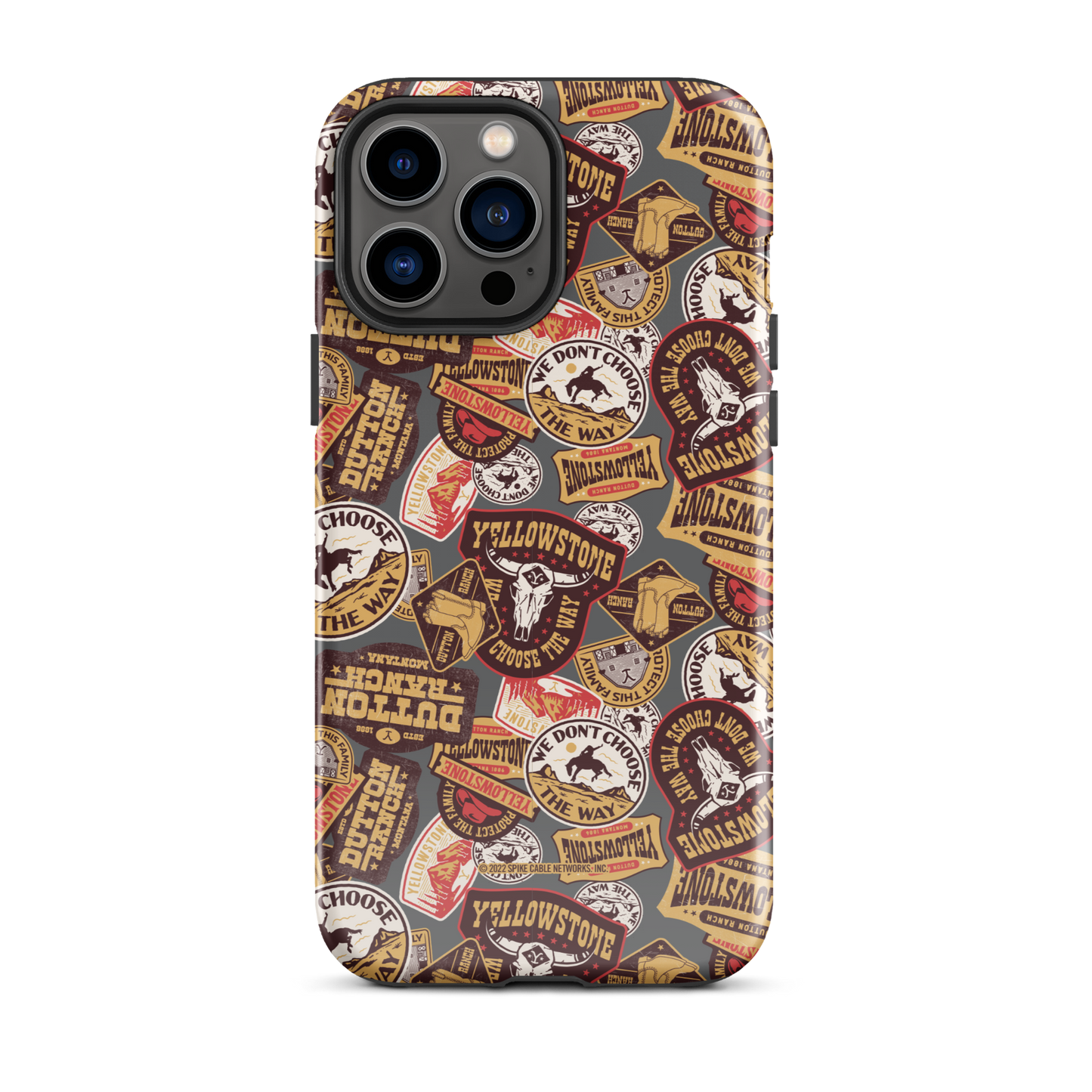 Yellowstone Patches Tough Phone Case - iPhone