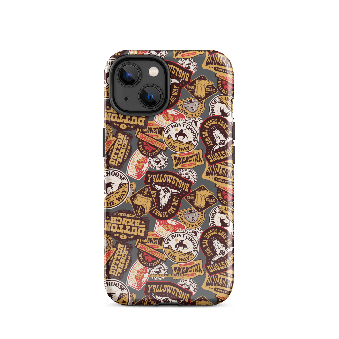 Yellowstone Patches Tough Phone Case - iPhone