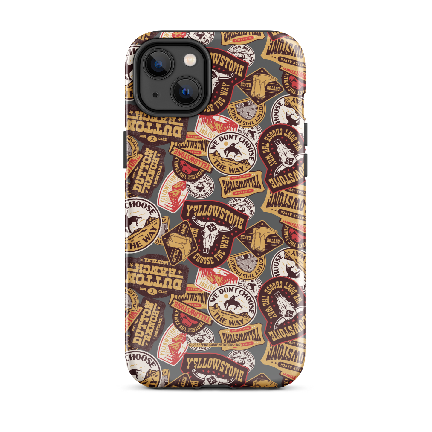 Yellowstone Patches Tough Phone Case - iPhone