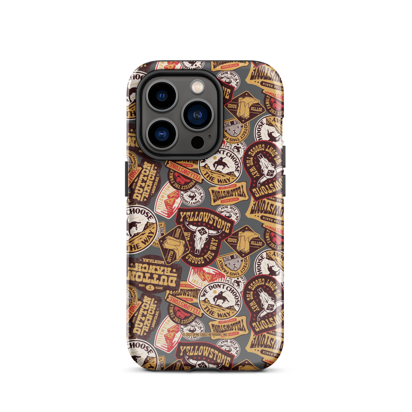 Yellowstone Patches Tough Phone Case - iPhone