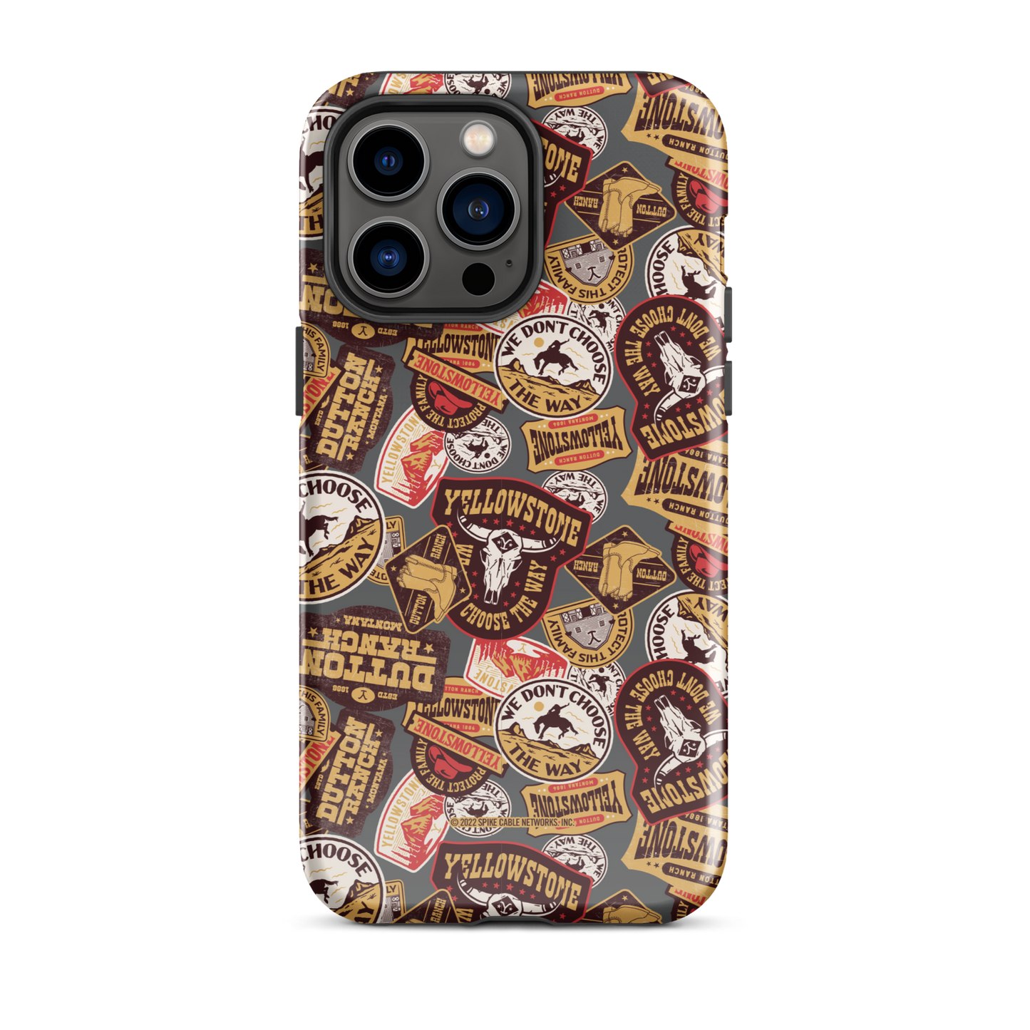 Yellowstone Patches Tough Phone Case - iPhone