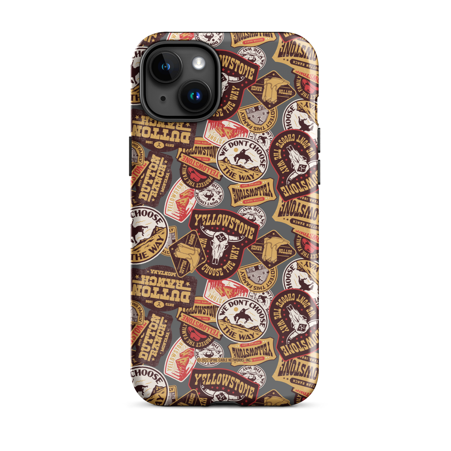 Yellowstone Patches Tough Phone Case - iPhone