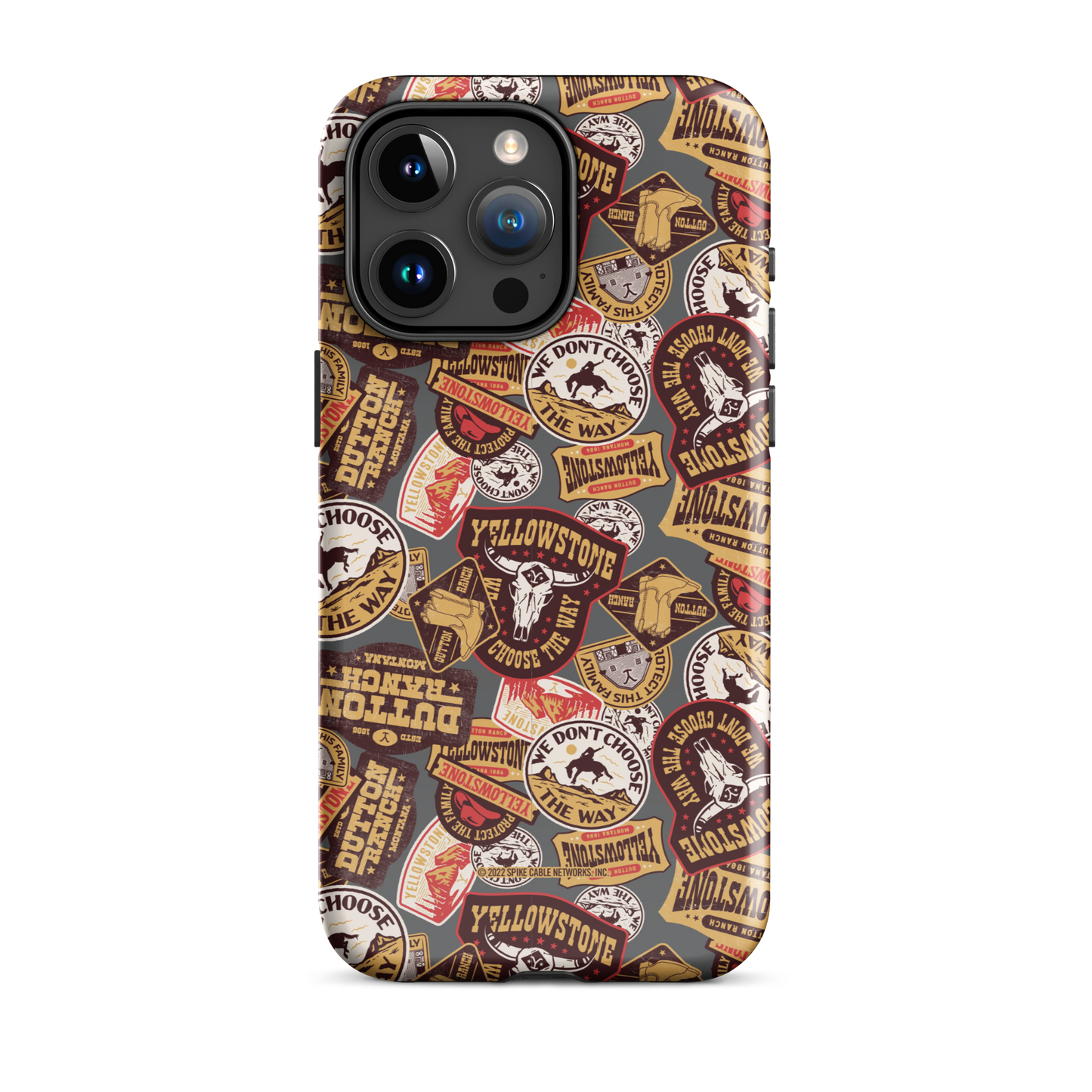 Yellowstone Patches Tough Phone Case - iPhone