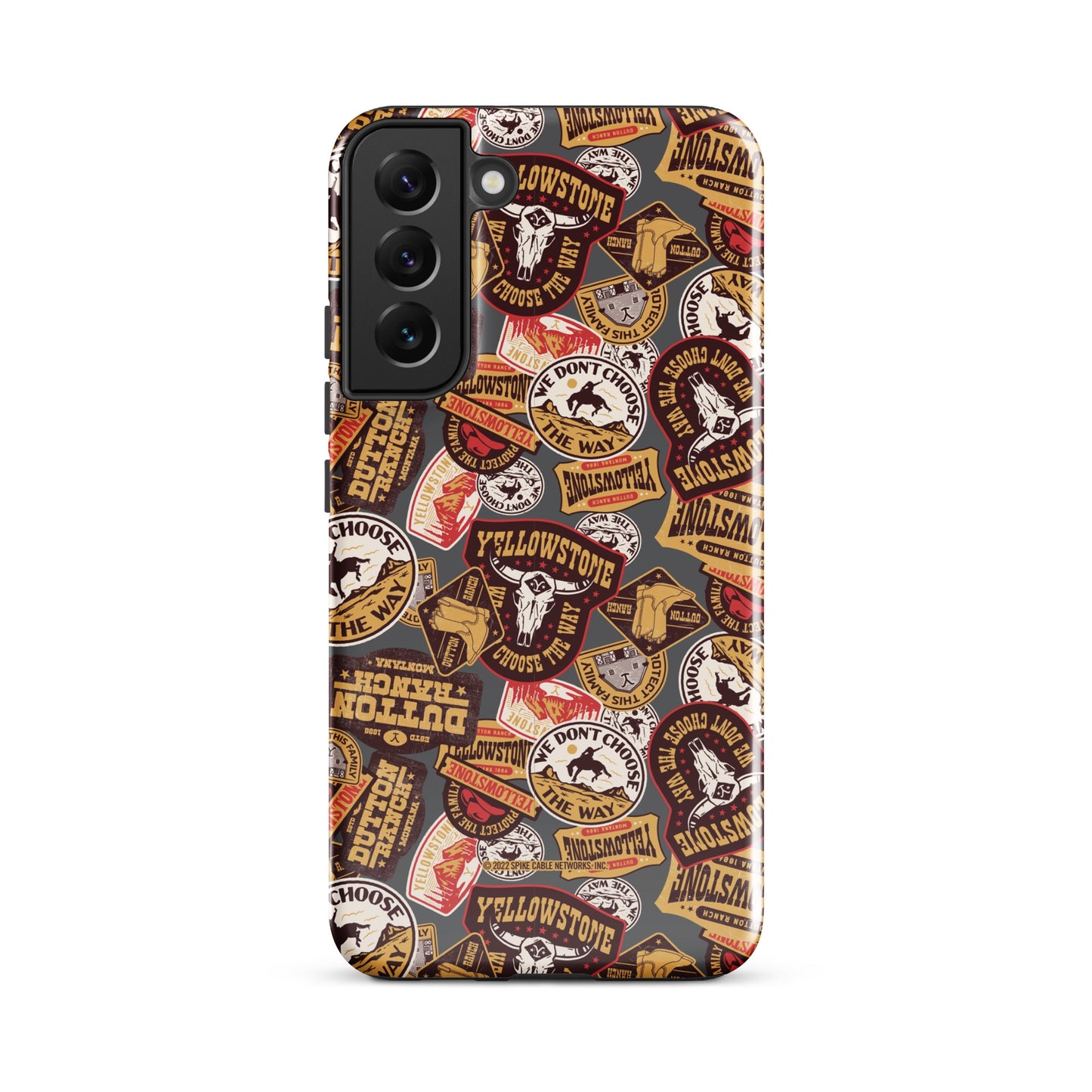 Yellowstone Patches Tough Phone Case - Samsung