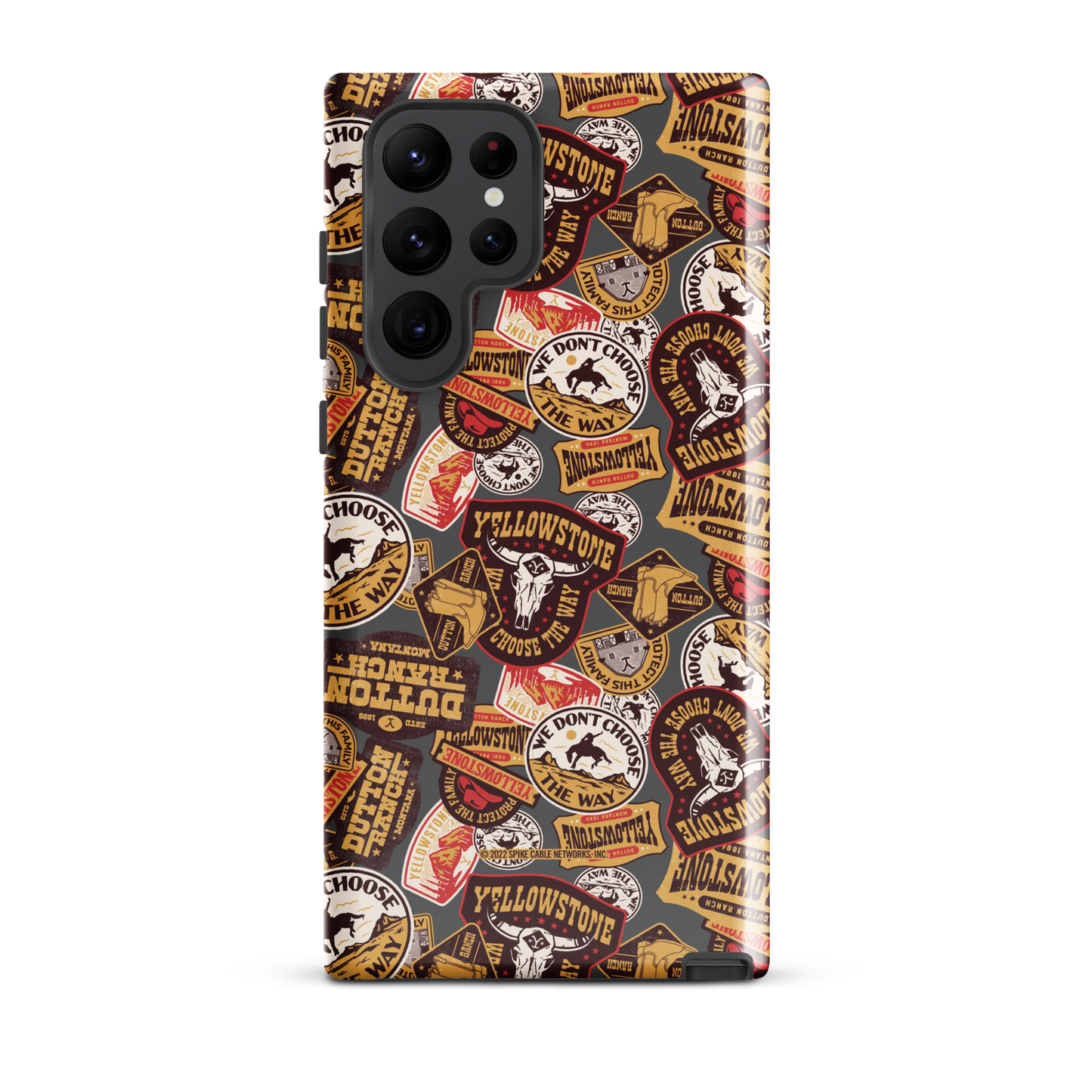 Yellowstone Patches Tough Phone Case - Samsung