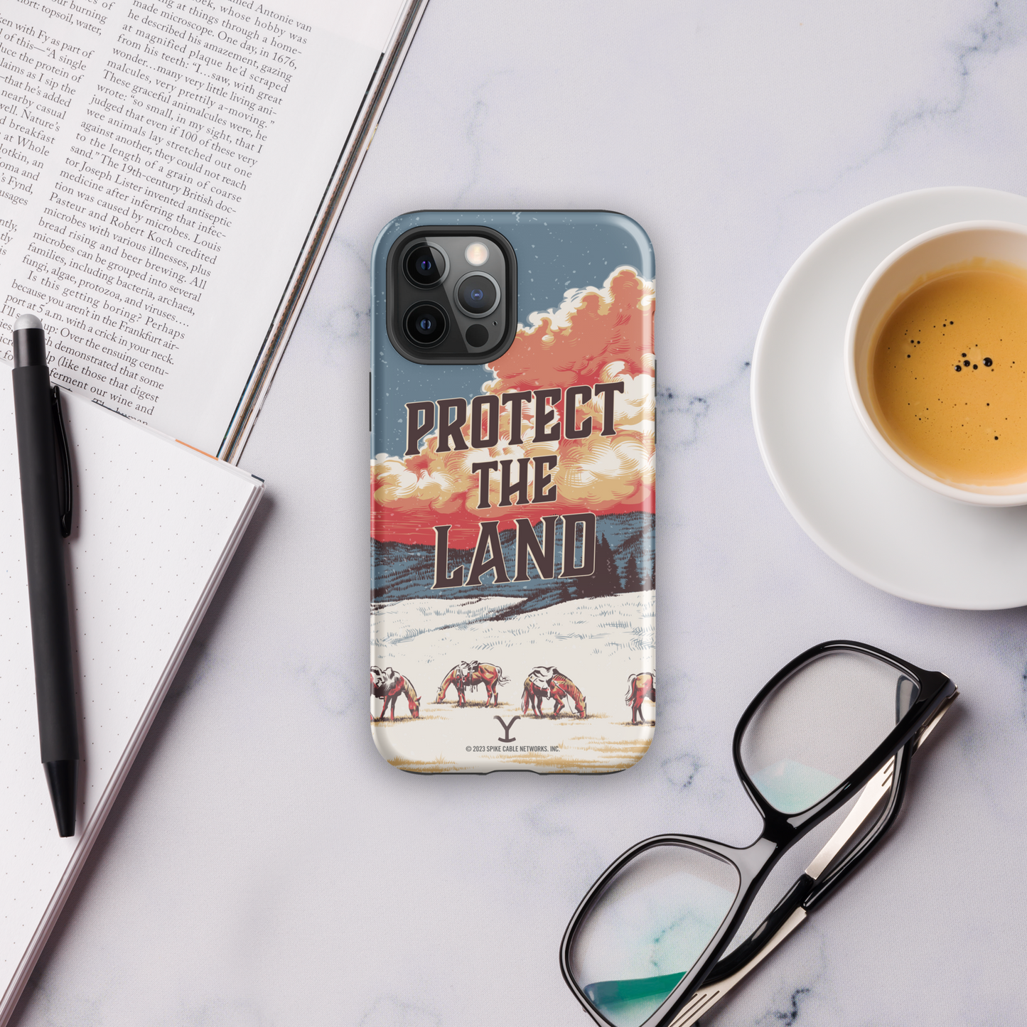 Yellowstone Protect the Land Tough Phone Case - iPhone