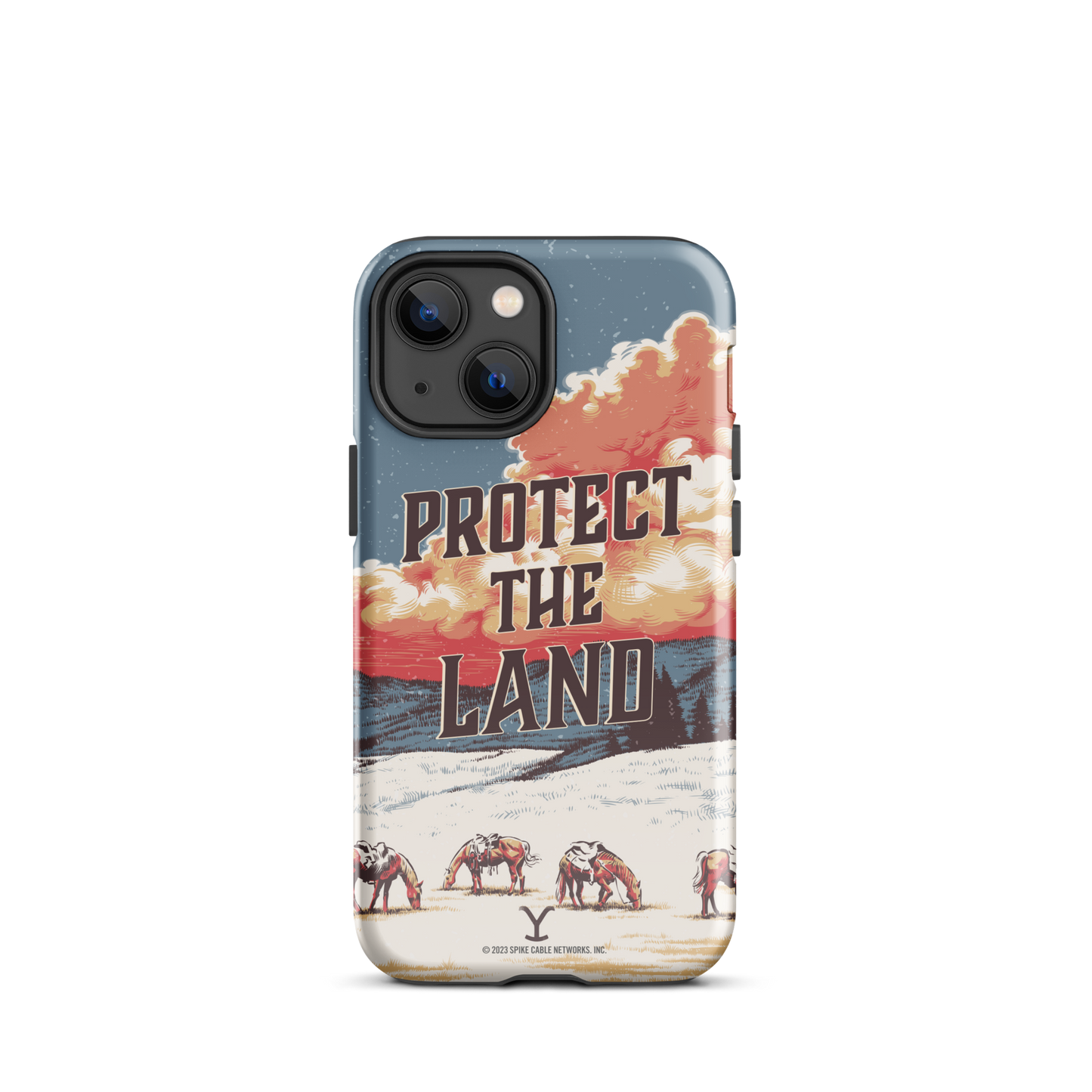 Yellowstone Protect the Land Tough Phone Case - iPhone