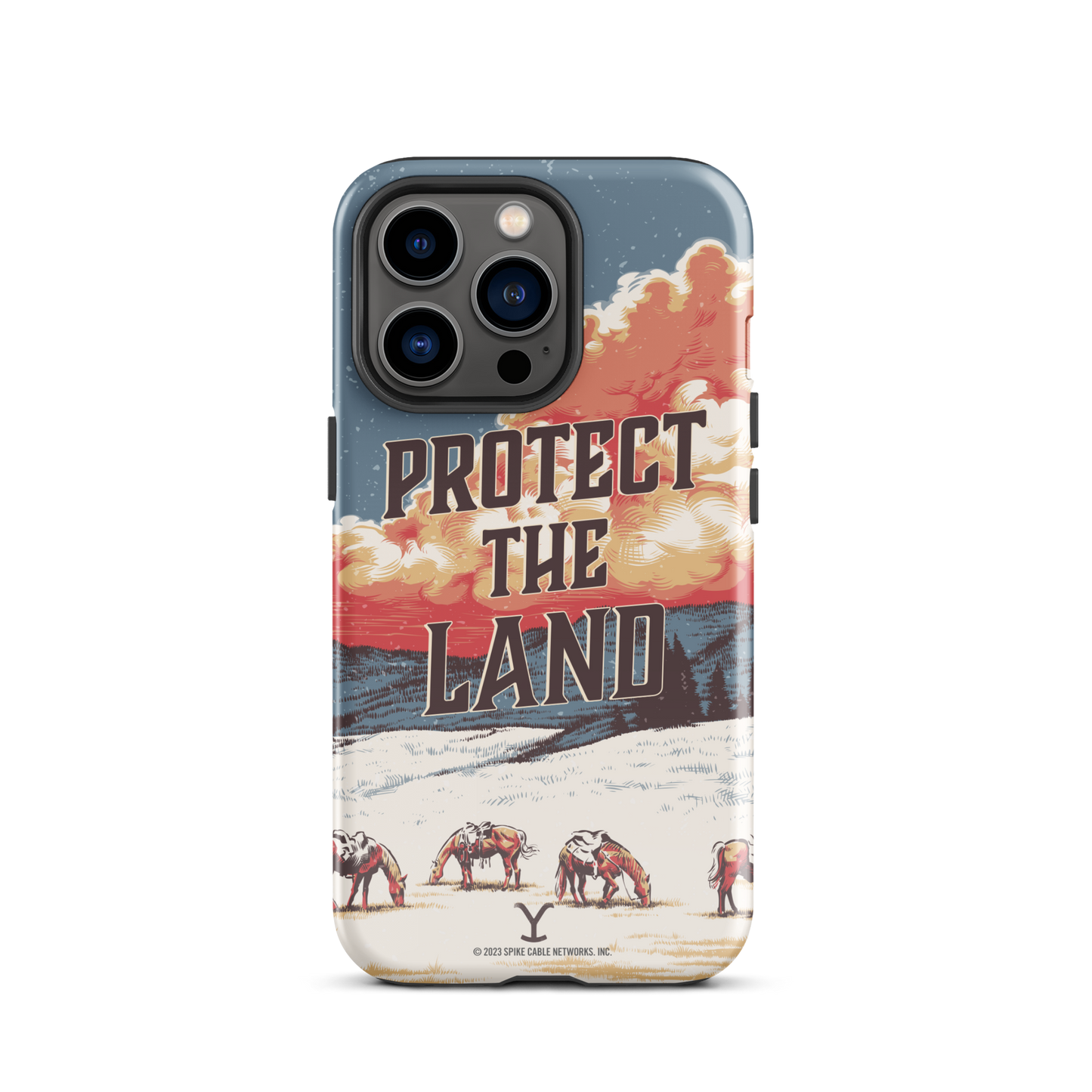 Yellowstone Protect the Land Tough Phone Case - iPhone