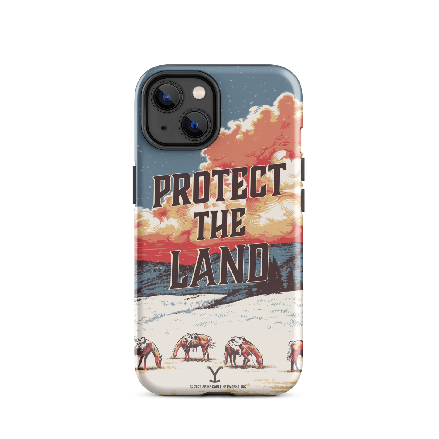 Yellowstone Protect the Land Tough Phone Case - iPhone