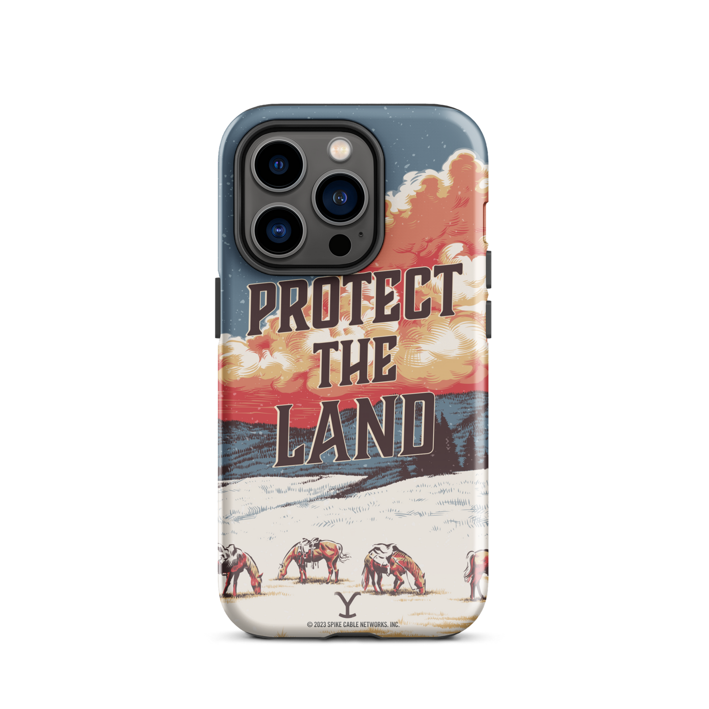 Yellowstone Protect the Land Tough Phone Case - iPhone