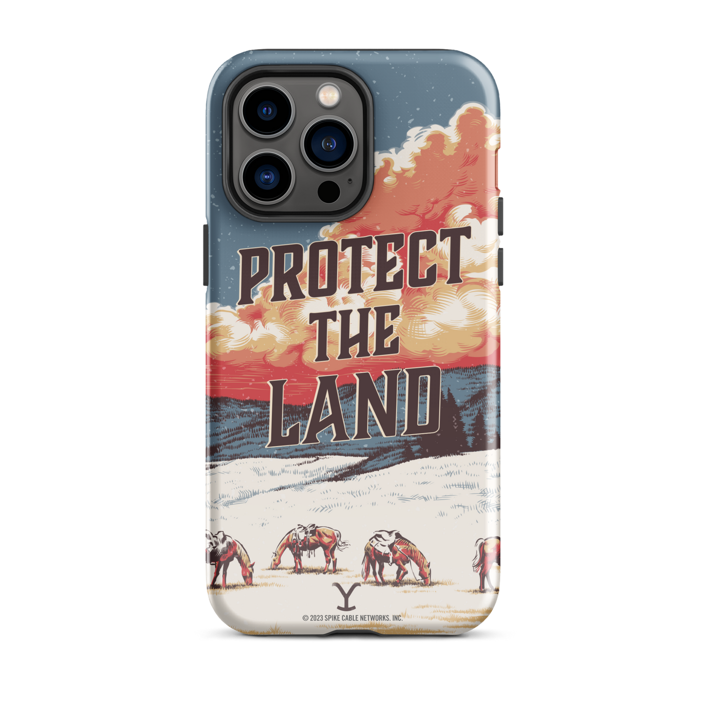 Yellowstone Protect the Land Tough Phone Case - iPhone