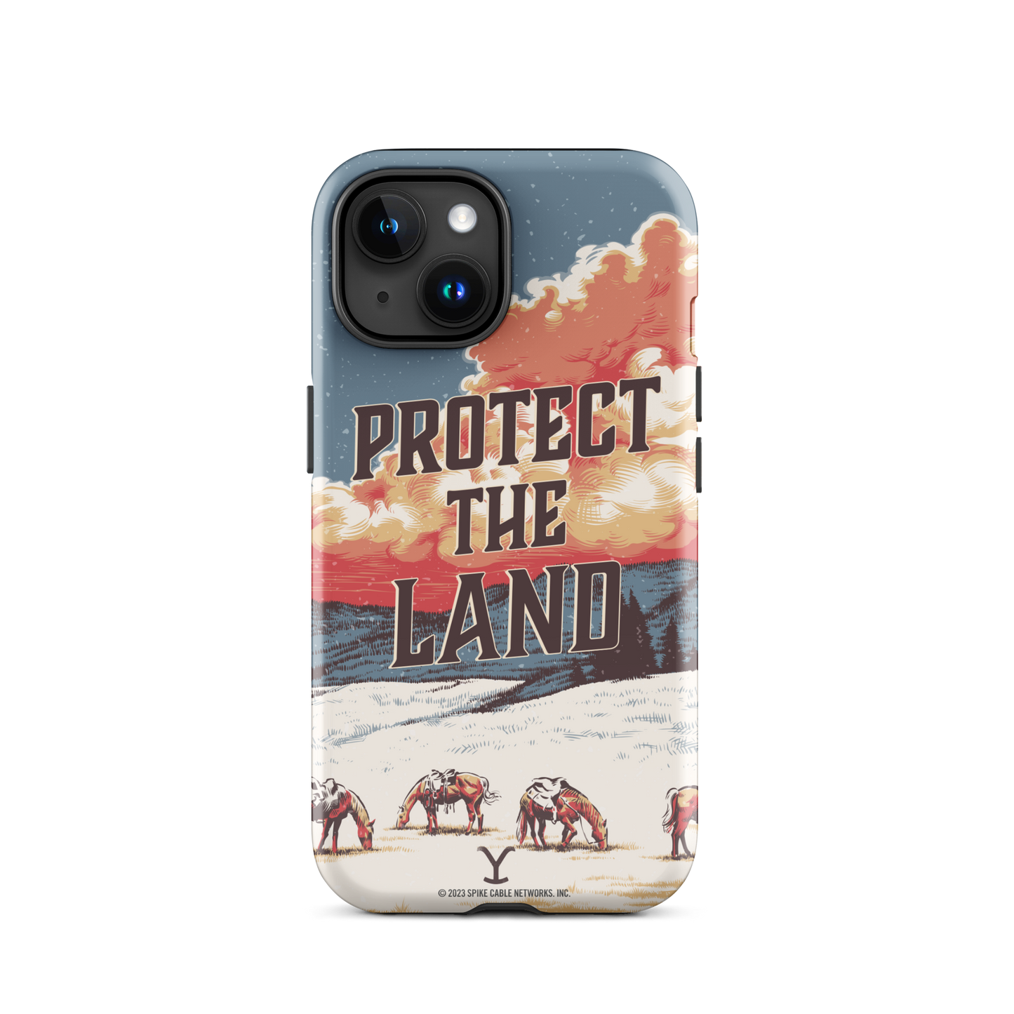 Yellowstone Protect the Land Tough Phone Case - iPhone