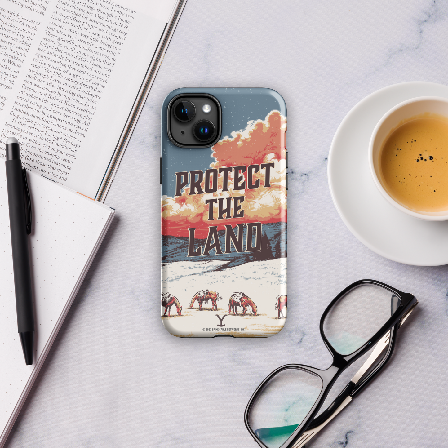 Yellowstone Protect the Land Tough Phone Case - iPhone