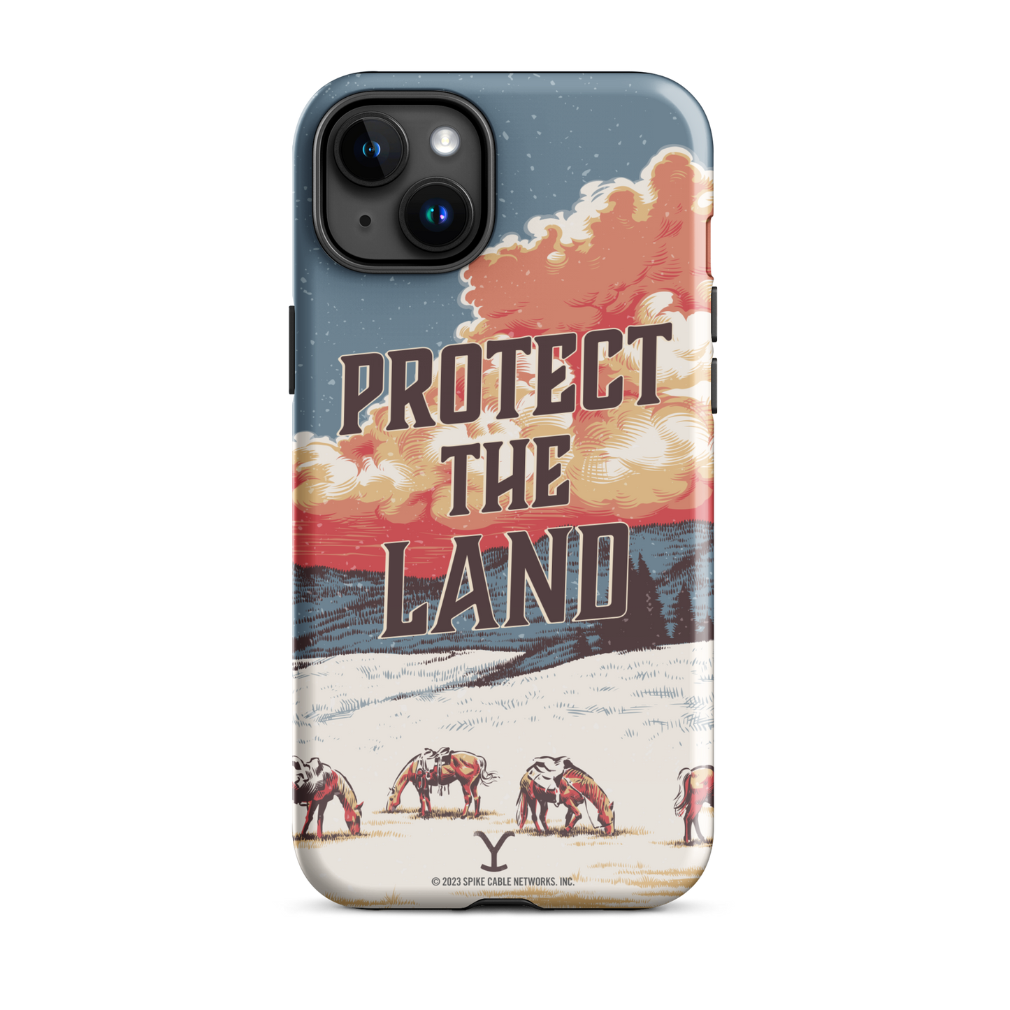 Yellowstone Protect the Land Tough Phone Case - iPhone