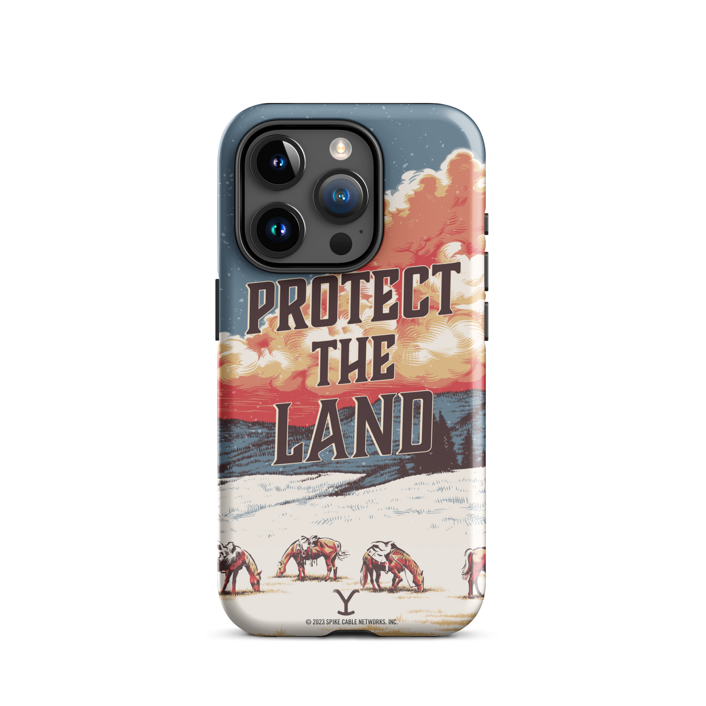 Yellowstone Protect the Land Tough Phone Case - iPhone