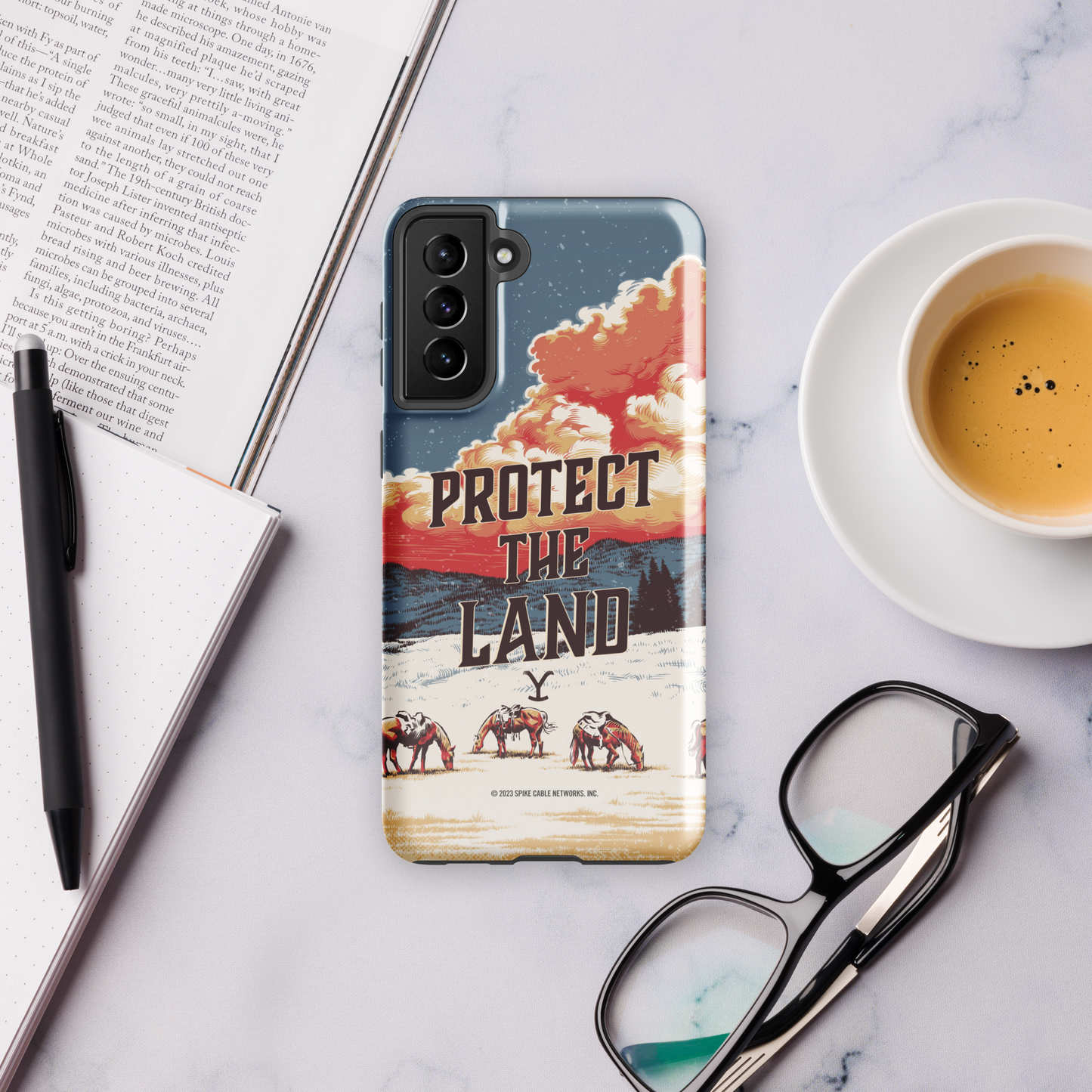 Yellowstone Protect the Land Tough Phone Case - Samsung