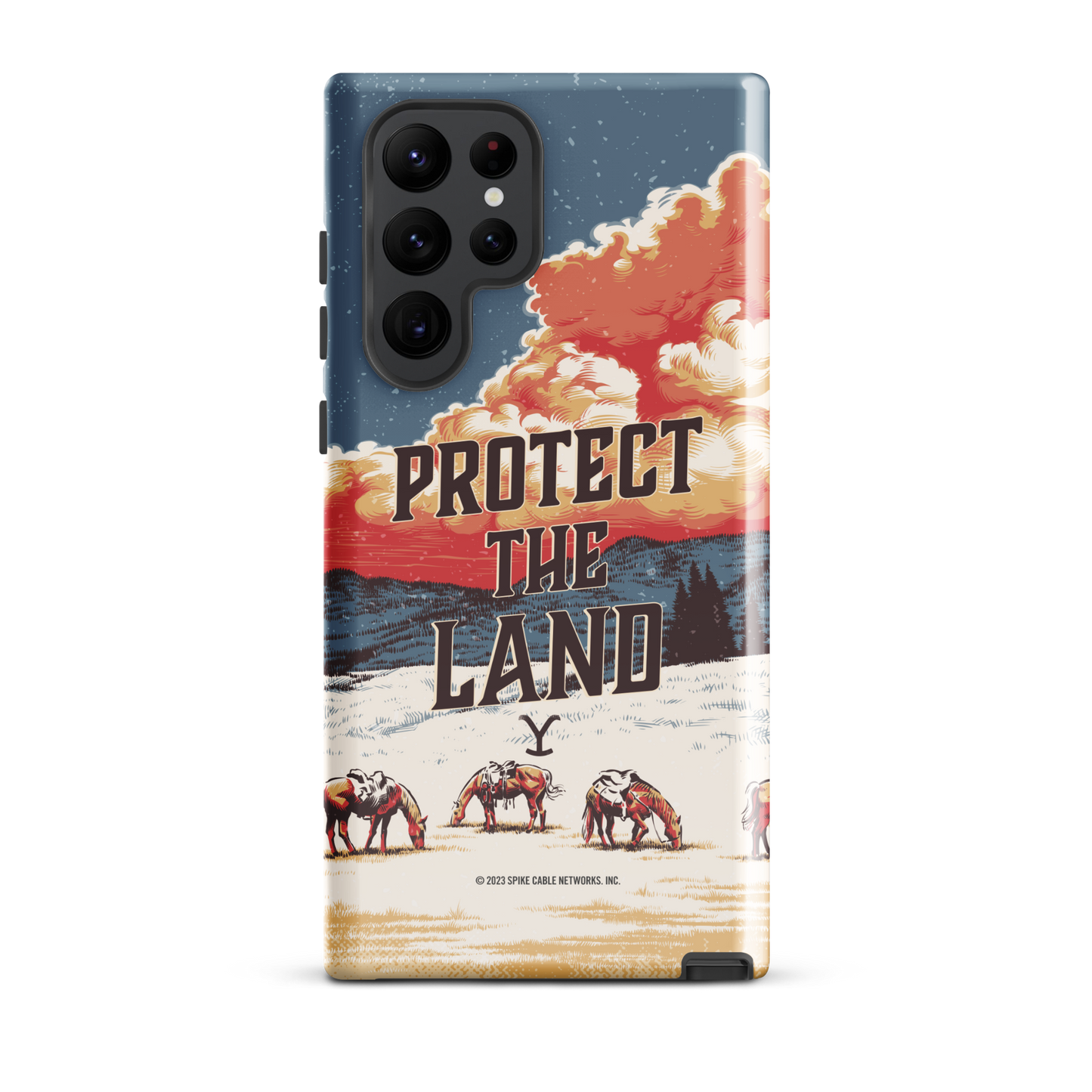 Yellowstone Protect the Land Tough Phone Case - Samsung