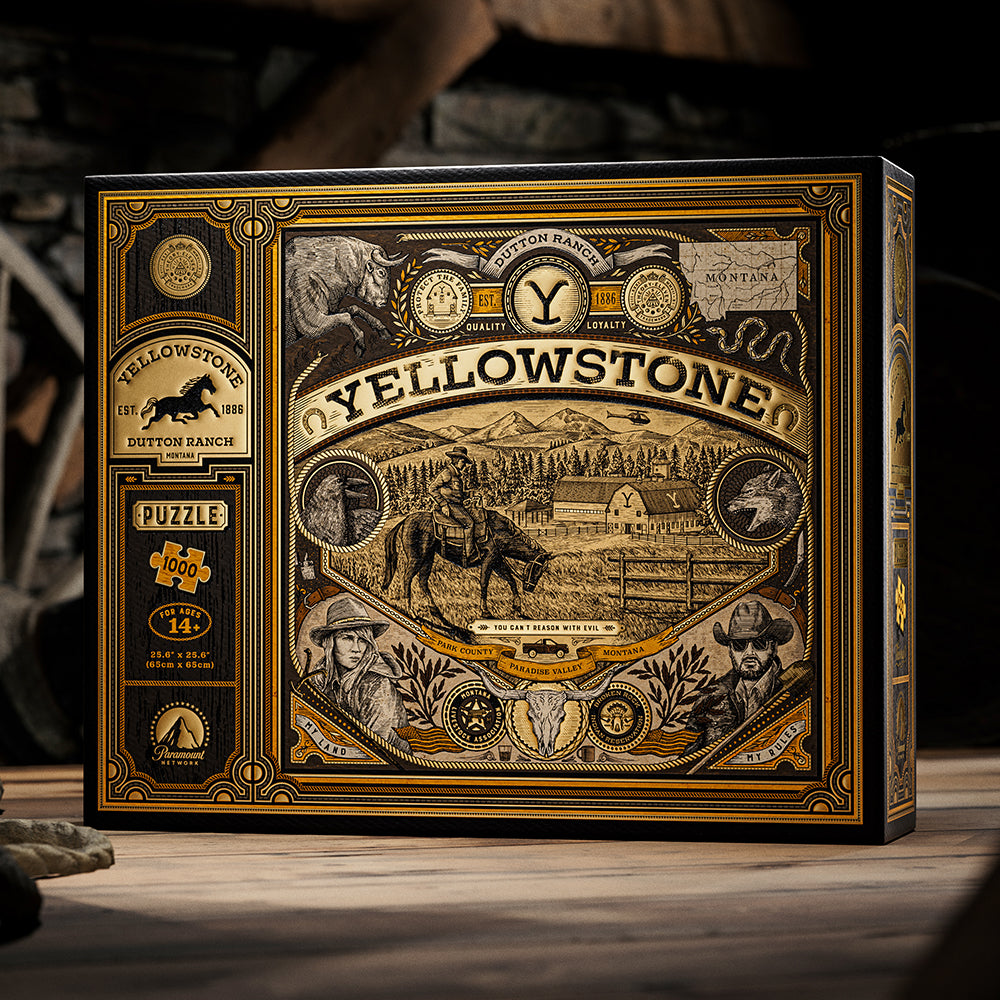 Yellowstone 1,000-Piece Puzzle