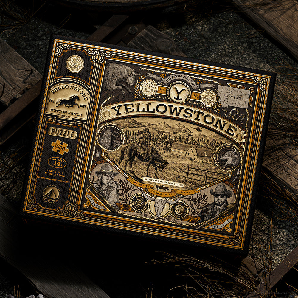 Yellowstone 1,000-Piece Puzzle