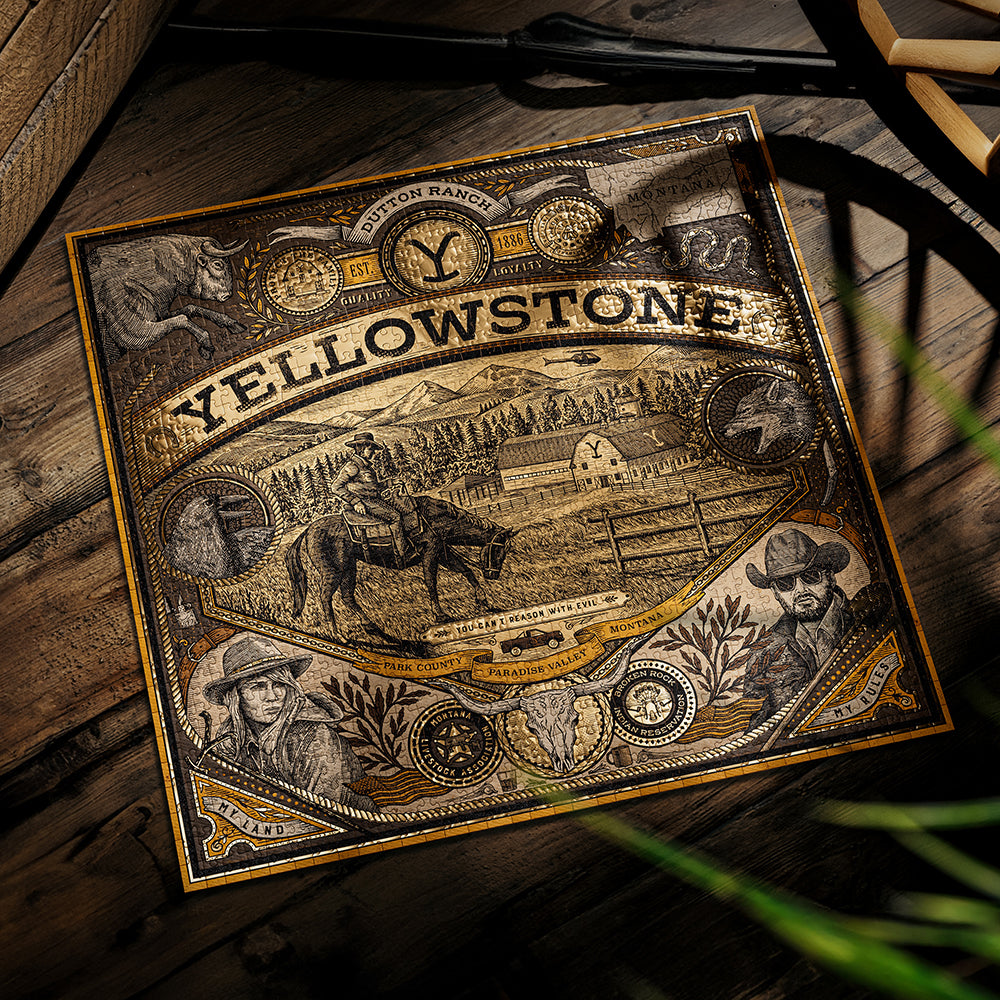 Yellowstone 1,000-Piece Puzzle