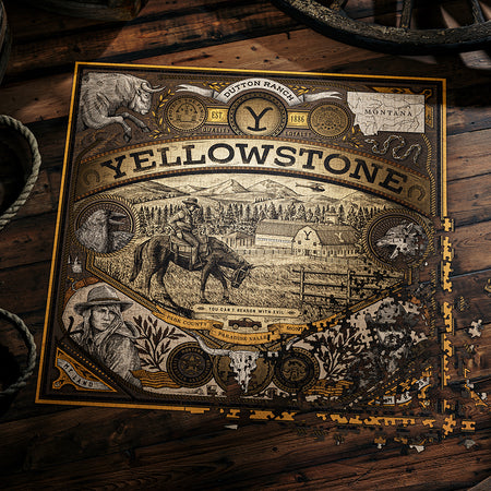 Yellowstone 1,000-Piece Puzzle