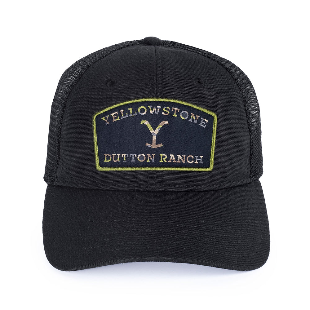 Yellowstone Camo Patch Trucker Hat | Yellowstone Shop