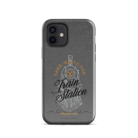 Yellowstone Train Station Tough Phone Case - iPhone