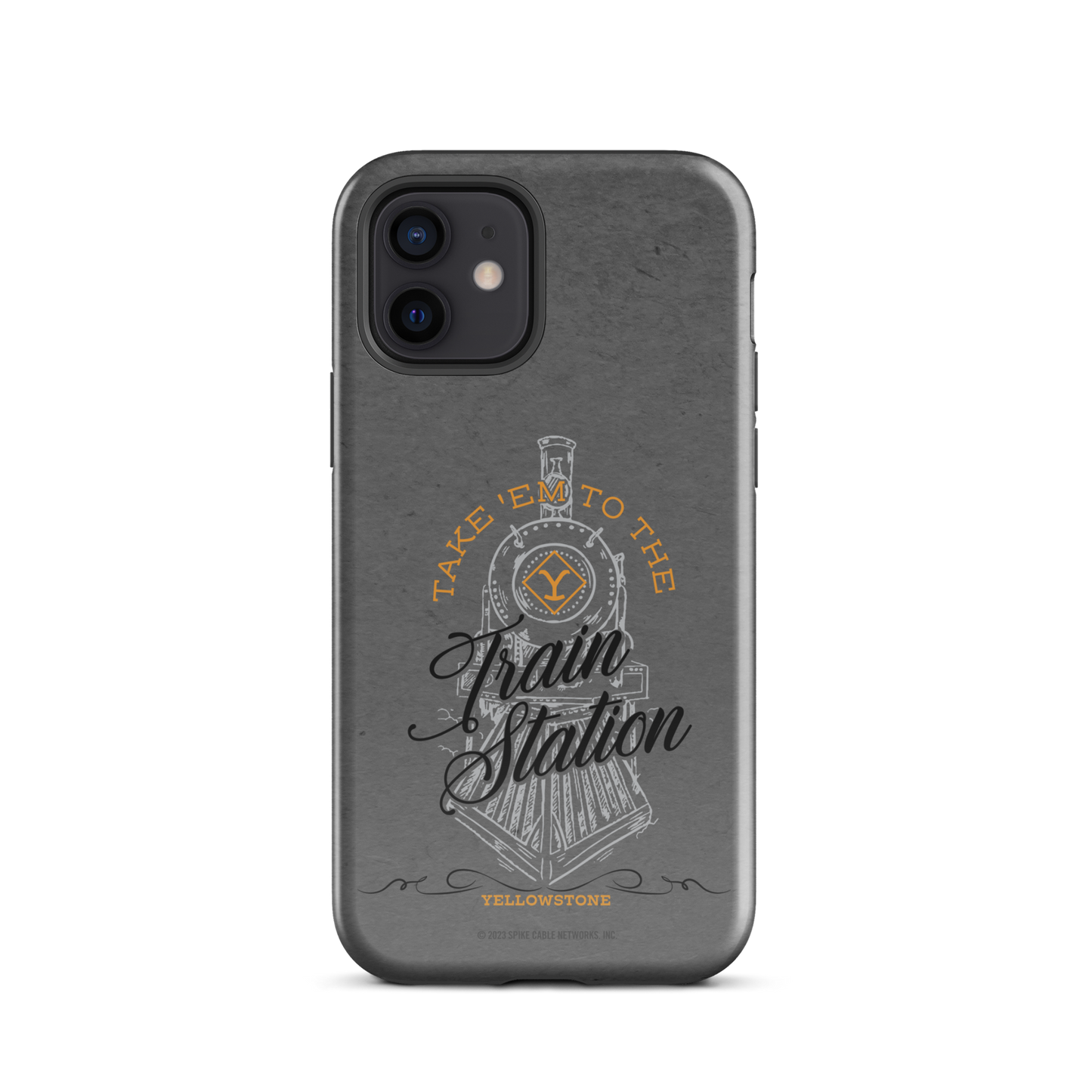 Yellowstone Train Station Tough Phone Case - iPhone