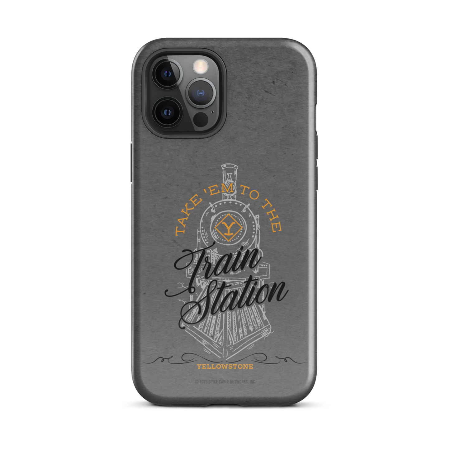 Yellowstone Train Station Tough Phone Case - iPhone