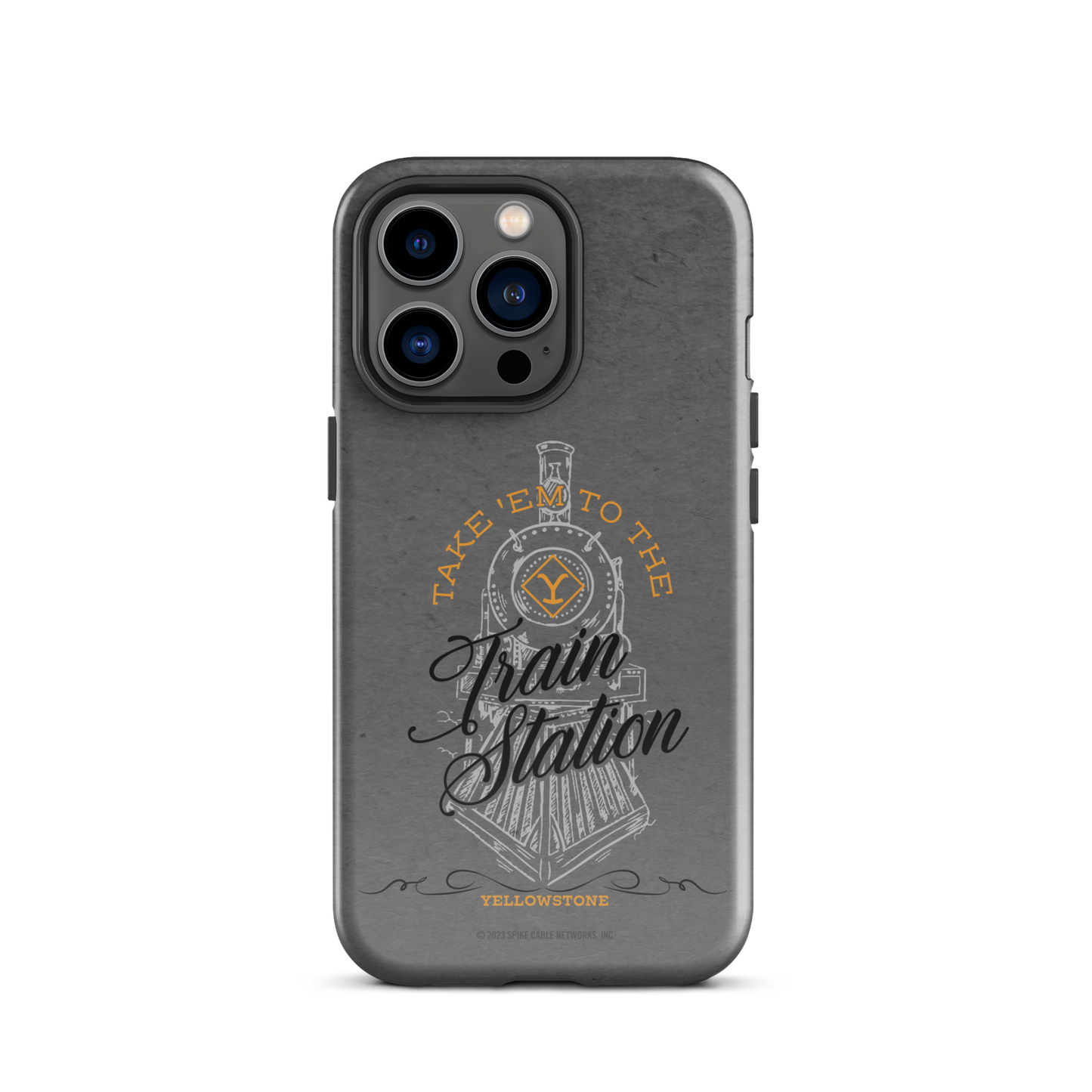 Yellowstone Train Station Tough Phone Case - iPhone