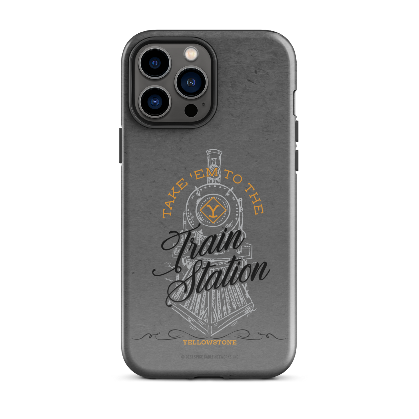 Yellowstone Train Station Tough Phone Case - iPhone