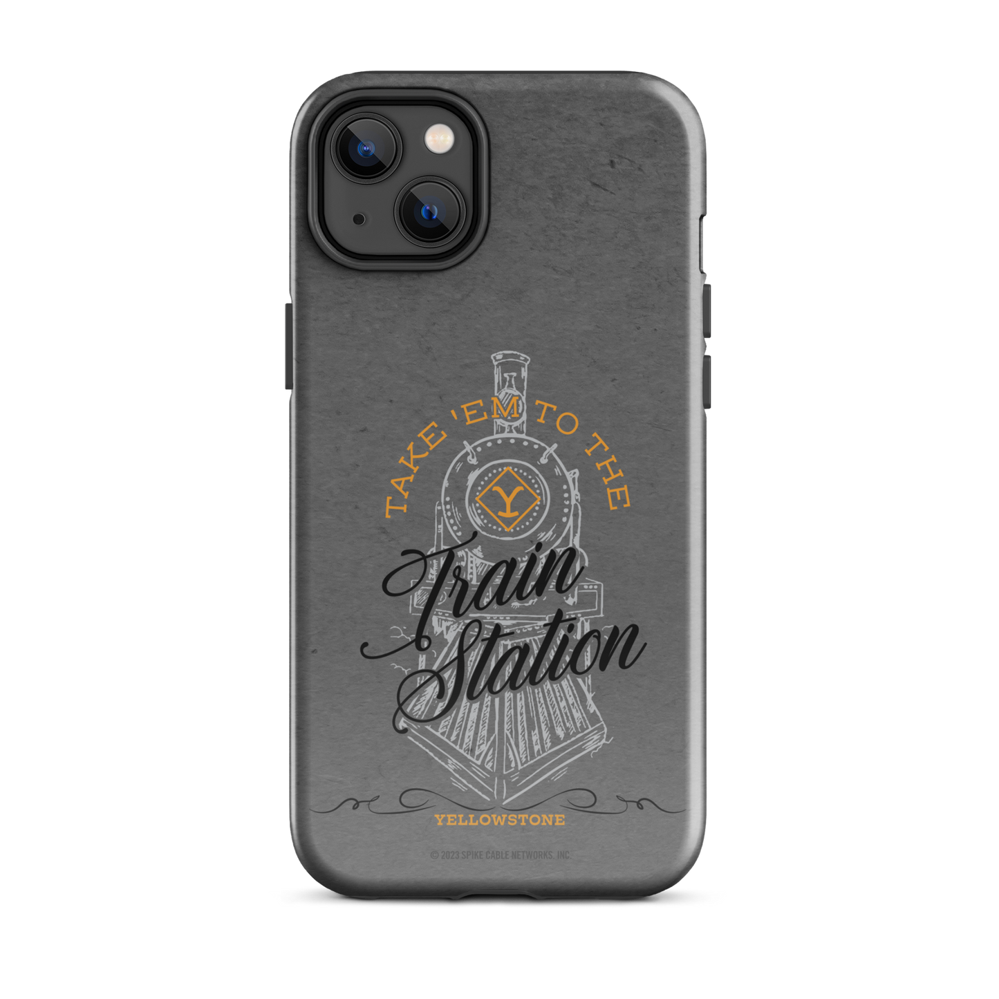 Yellowstone Train Station Tough Phone Case - iPhone