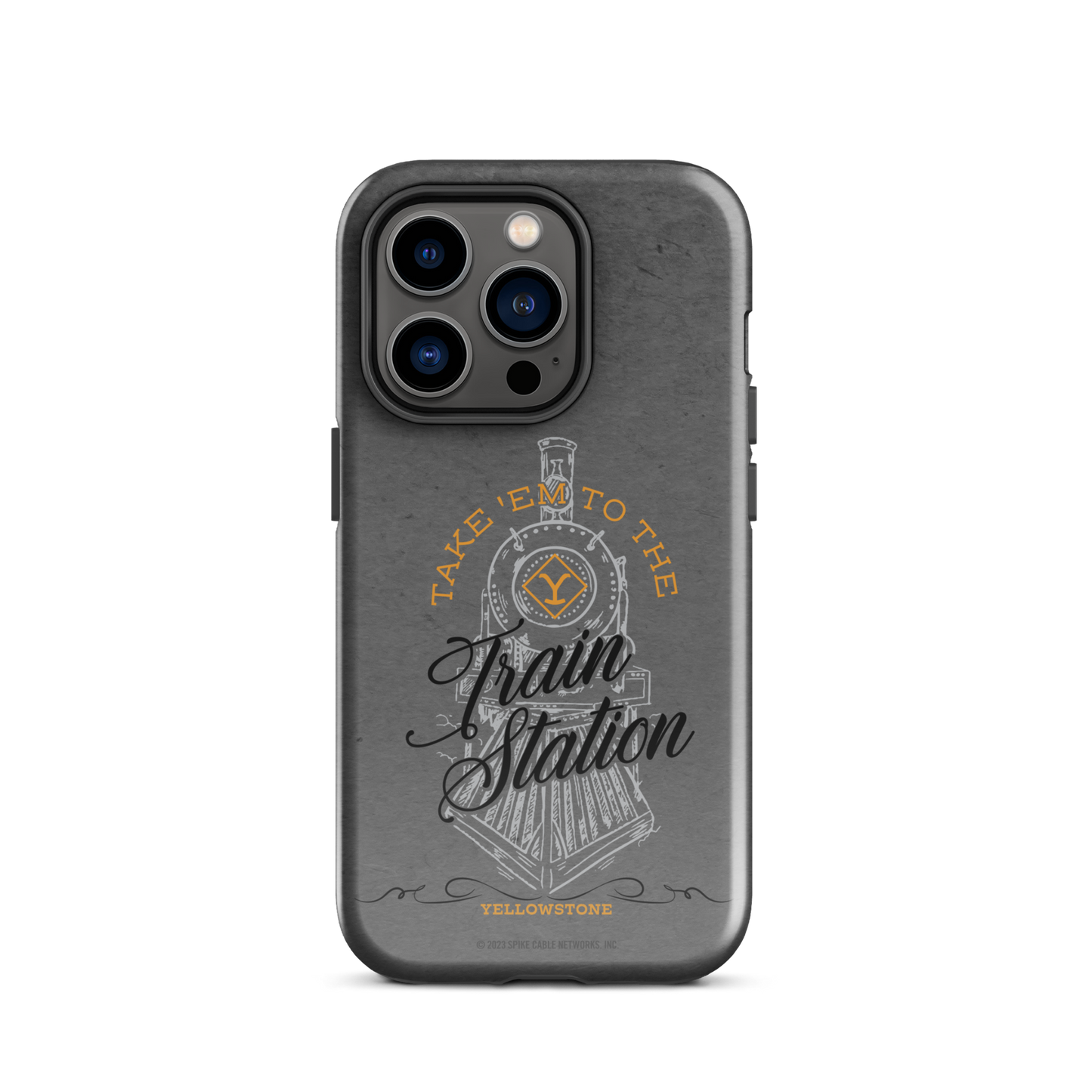 Yellowstone Train Station Tough Phone Case - iPhone