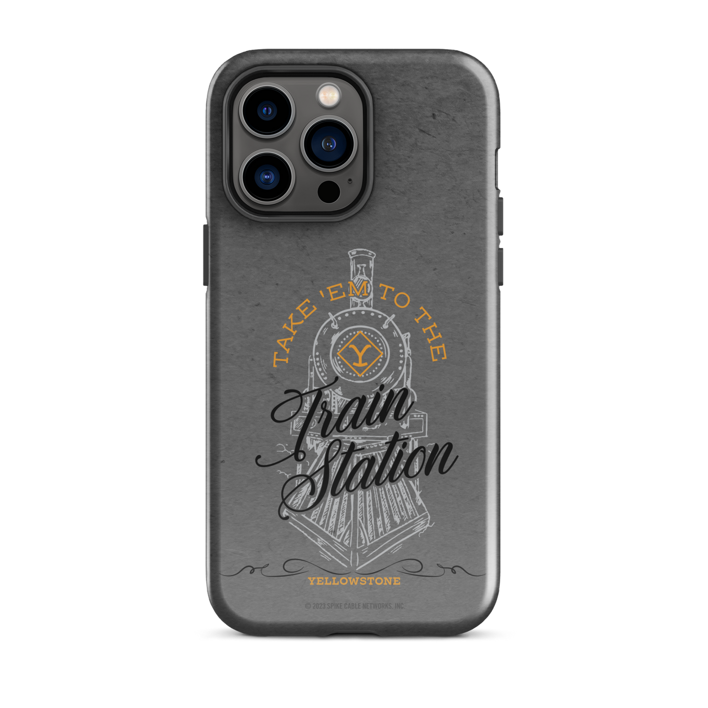 Yellowstone Train Station Tough Phone Case - iPhone