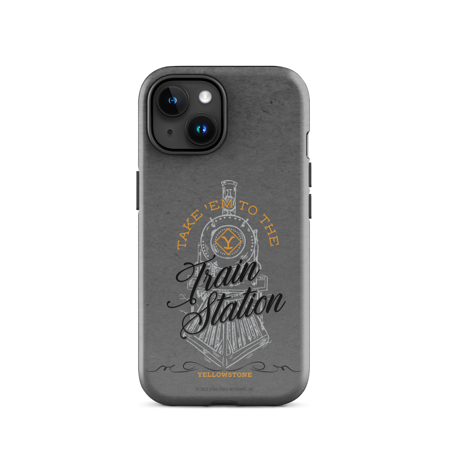 Yellowstone Train Station Tough Phone Case - iPhone